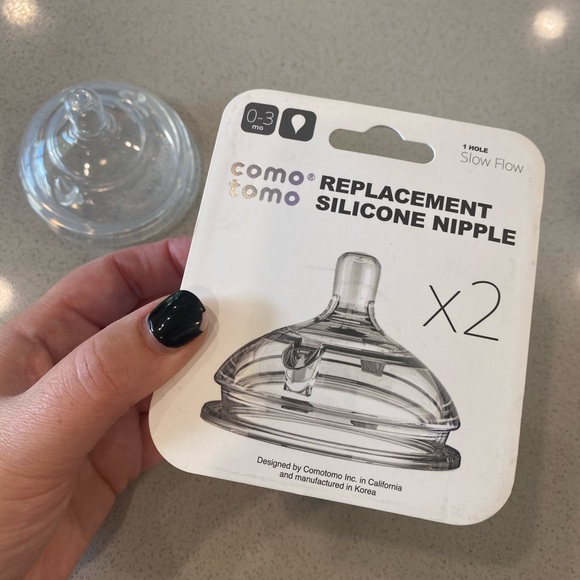 3 slow flow coming tomo bottle nipples NWT - Picture 2 of 5